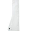 Menswear Favourbrook Ties | White Duchesse Satin Silk Tie