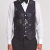 Menswear Favourbrook Waistcoats | Midnight Grantham Single Breasted 6 Button Waistcoat