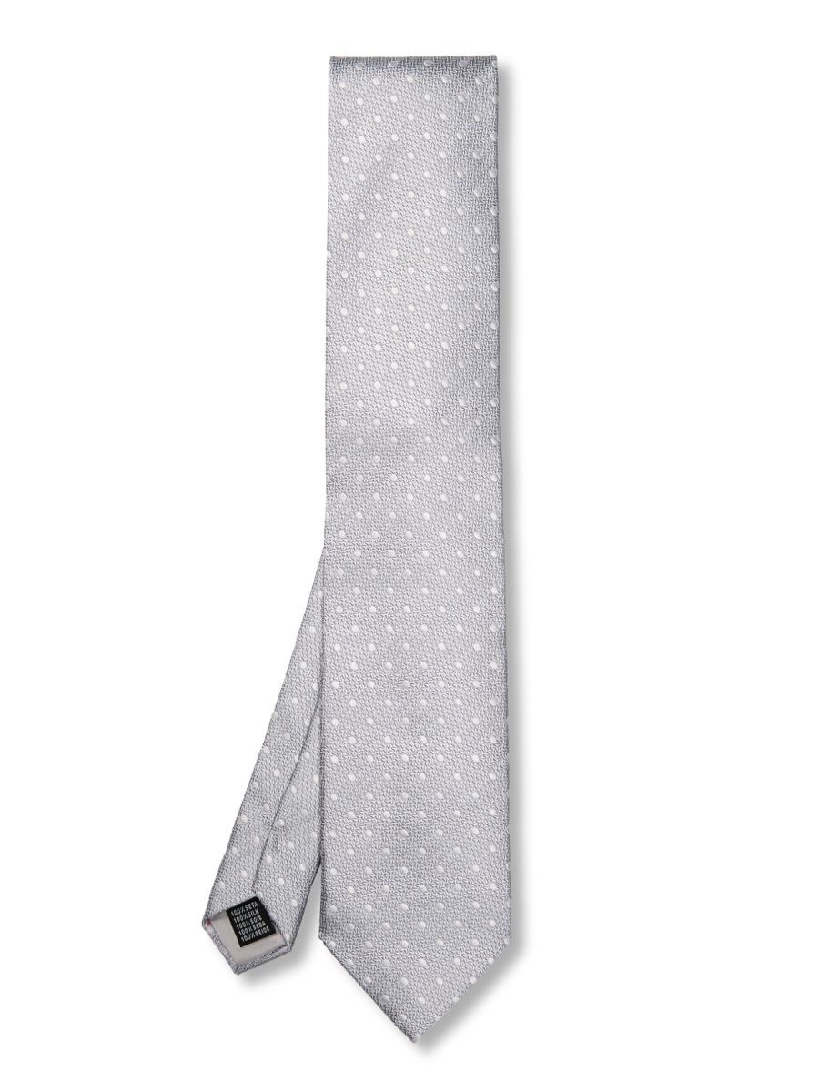 Menswear Favourbrook Ties | Silver Pickwick Silk Tie