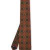 Menswear Favourbrook Ties | Rust Chaldon Wool Tie