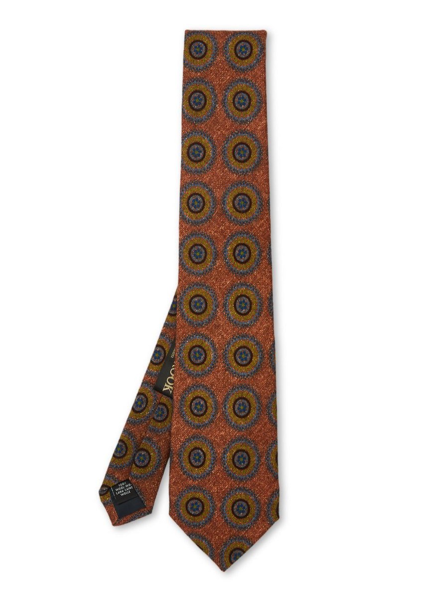 Menswear Favourbrook Ties | Rust Chaldon Wool Tie