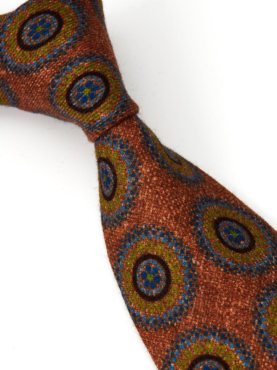 Menswear Favourbrook Ties | Rust Chaldon Wool Tie