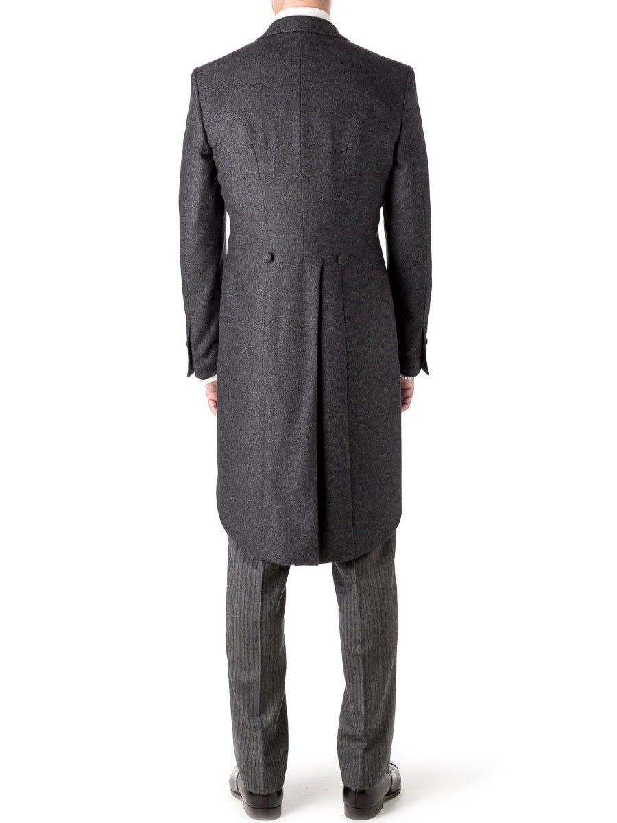 Menswear Favourbrook Morning Coats | Charcoal Shaftesbury Cashmere Wool Morning Coat