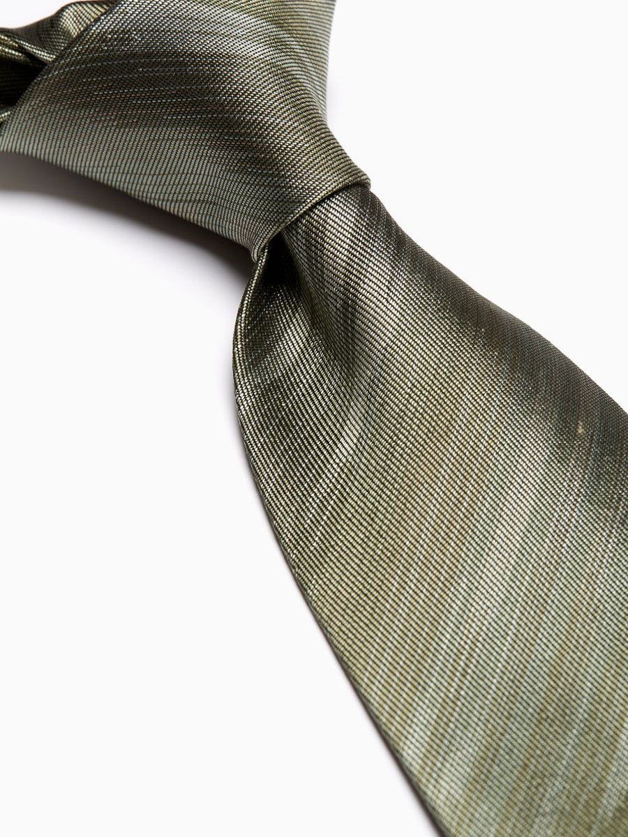 Menswear Favourbrook Ties | Pistachio Ikat Silk Tie