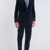 Menswear Favourbrook Suits | Sapphire Blue Velvet Newport Jacket