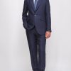 Menswear Favourbrook Suits | Navy Ethan Herringbone Ebury Jacket