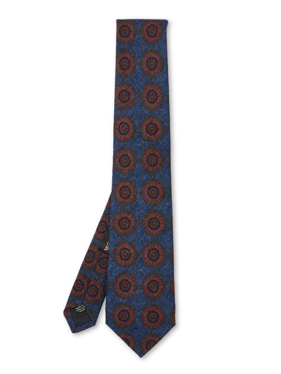 Menswear Favourbrook Ties | Blue Chaldon Wool Tie