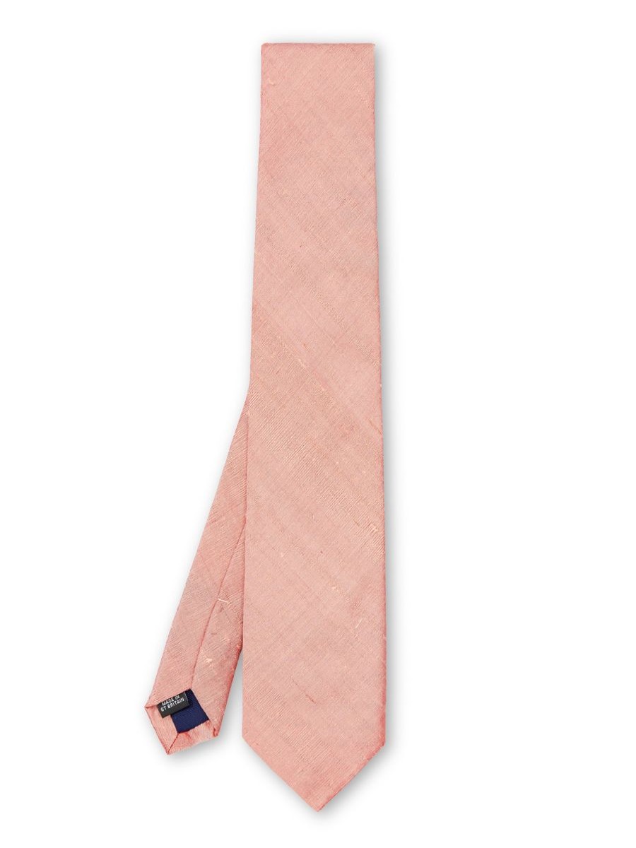 Menswear Favourbrook Ties | Orchid Douppion Silk Tie