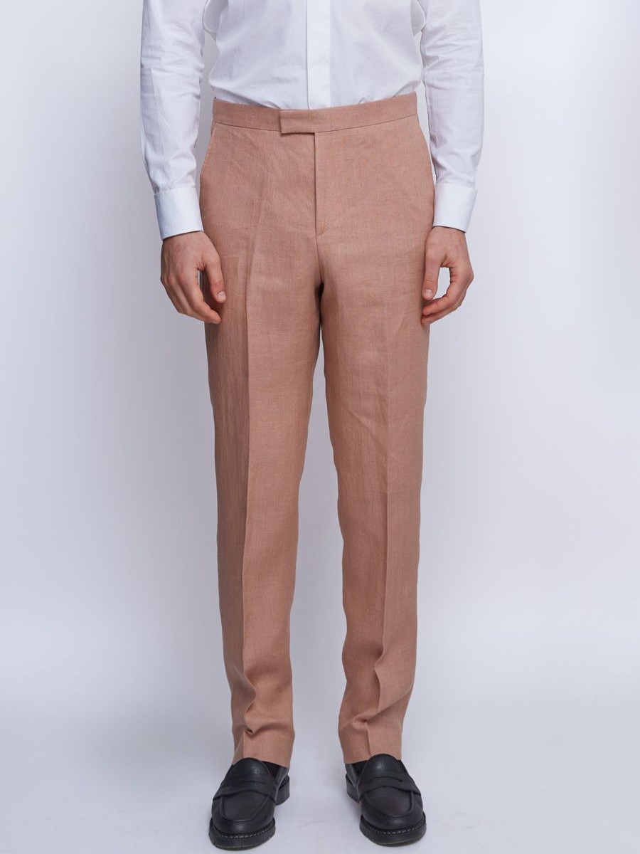 Menswear Favourbrook Suits | Pink Sidmouth Windsor Trouser