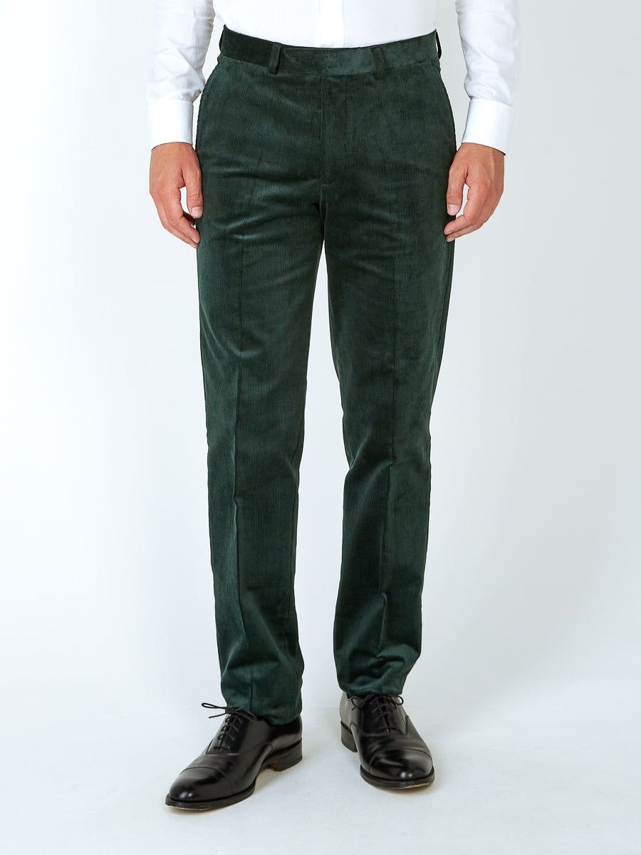 Menswear Favourbrook Suits | Racing Green Penton Cord Cotton Windsor Trouser