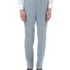 Menswear Favourbrook Trousers | Blue Culcross Linen Windsor Trouser