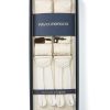 Menswear Favourbrook Braces | Ivory Albert Silk Braces