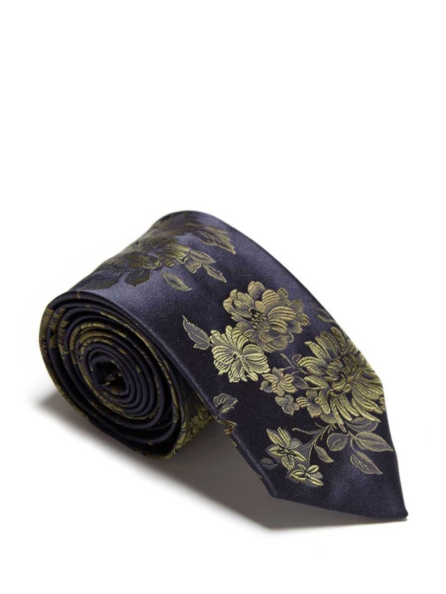 Menswear Favourbrook Ties | Olive Bourgainville Silk Tie