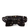 Menswear Favourbrook Bow Ties & Cummerbunds | Black Lurex Berries Silk/Rayon Bow Tie