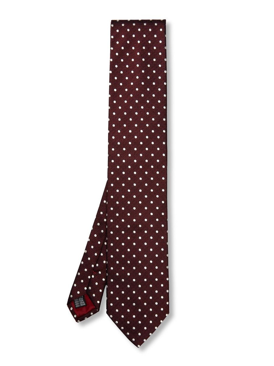 Menswear Favourbrook Ties | Burgundy Pickwick Silk Tie