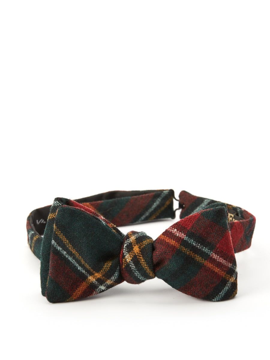 Menswear Favourbrook Bow Ties & Cummerbunds | Multi Dunrobin Silk Bow Tie