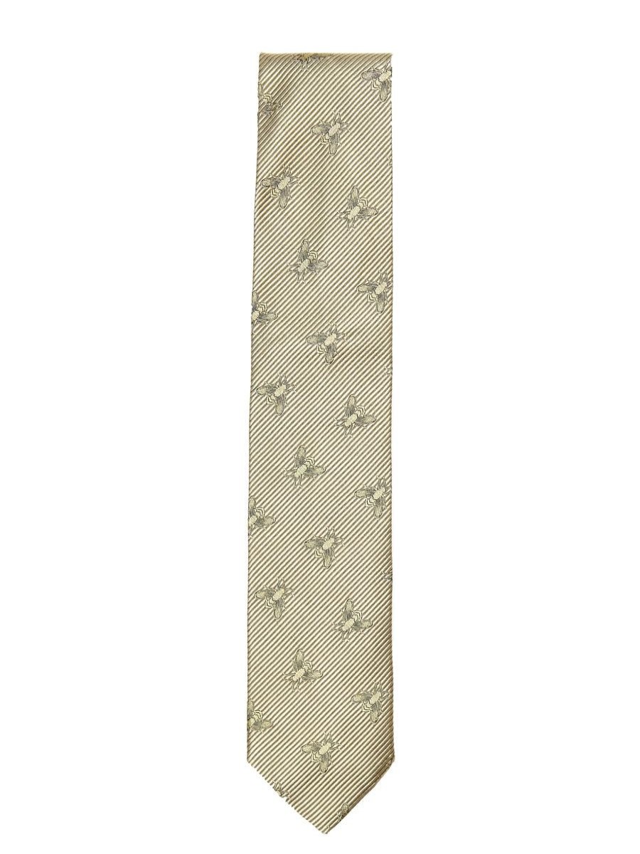 Menswear Favourbrook Ties | Gold Bees Silk Tie