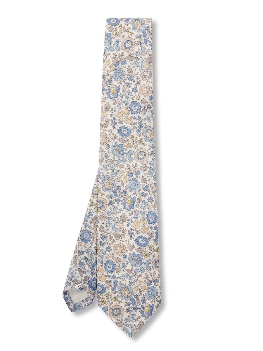 Menswear Favourbrook Ties | Ivory Danjo Cotton Tie