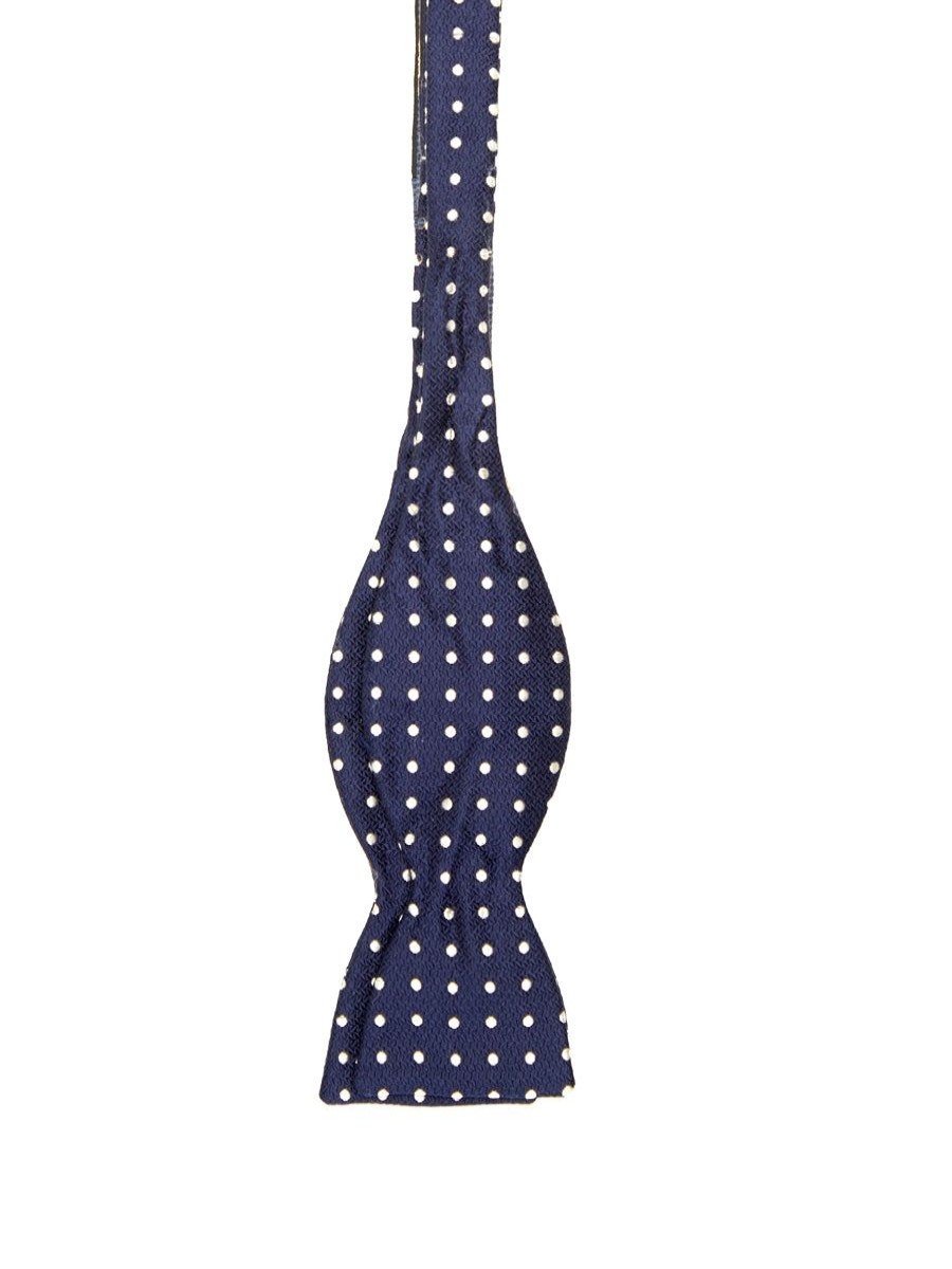 Menswear Favourbrook Bow Ties & Cummerbunds | Navy Pickwick Silk Bow Tie