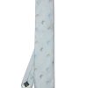 Menswear Favourbrook Ties | Grey Butterfly Silk Tie