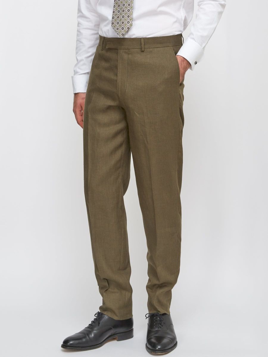 Menswear Favourbrook Suits | Green Padworth Windsor Trouser