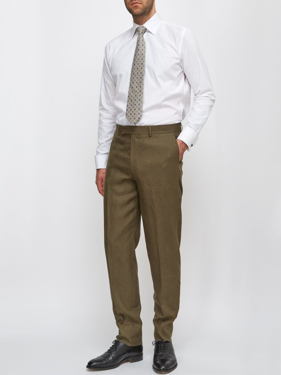 Menswear Favourbrook Suits | Green Padworth Windsor Trouser