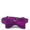 Menswear Favourbrook Bow Ties & Cummerbunds | Heather Silk Douppion Bow Tie