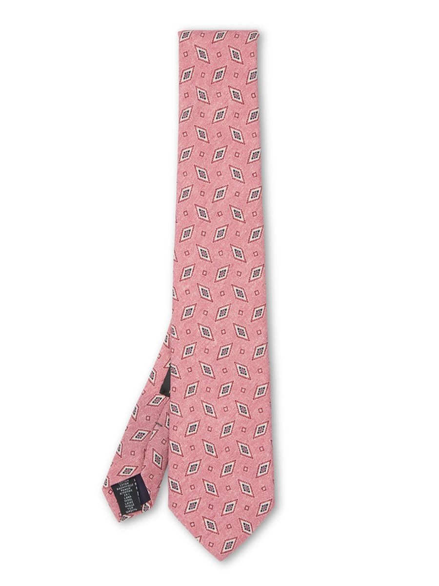 Menswear Favourbrook Ties | Pink Diamond Tie