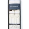 Menswear Favourbrook Braces | White Moire Silk Braces