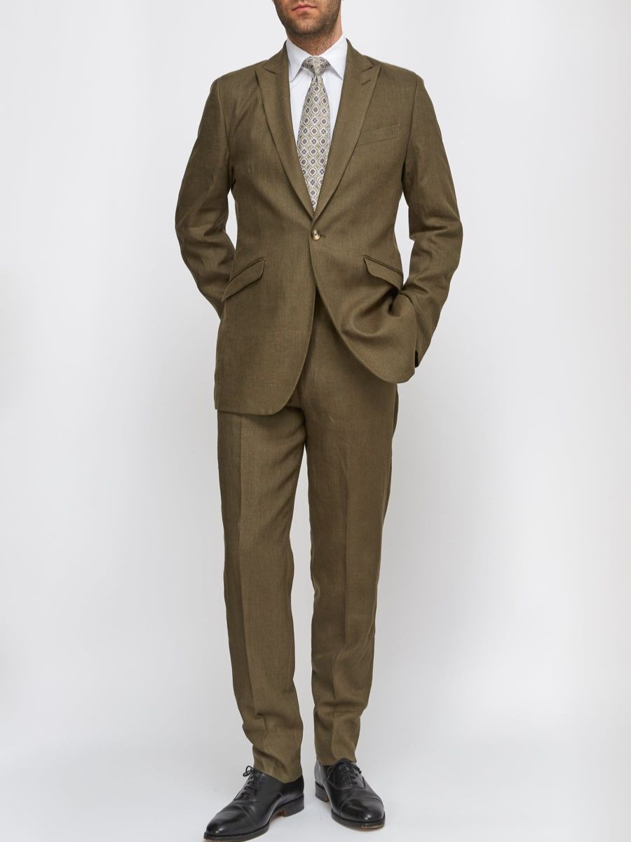 Menswear Favourbrook Suits | Green Padworth Ebury Jacket