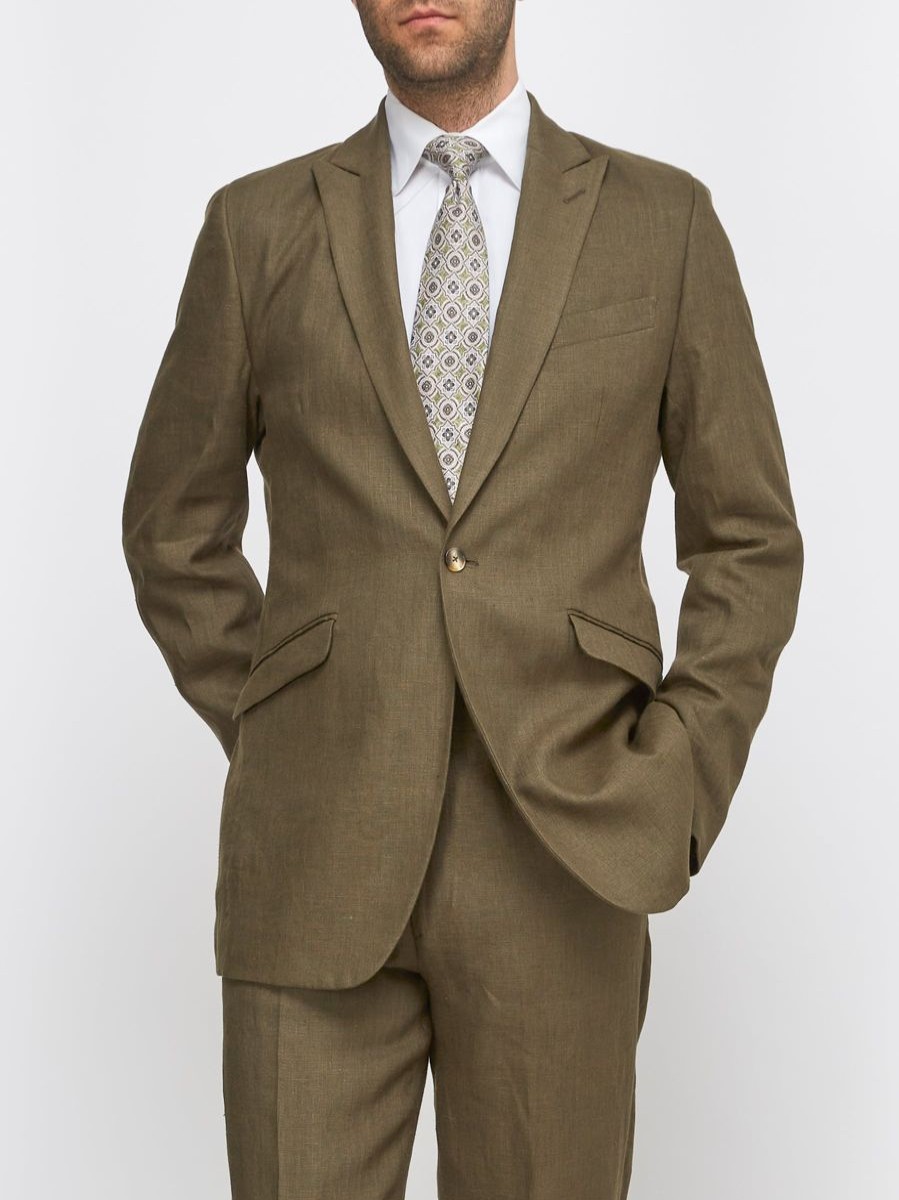 Menswear Favourbrook Suits | Green Padworth Ebury Jacket