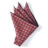 Menswear Favourbrook Pocket Squares | Red Stirrup Handkerchief