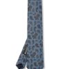 Menswear Favourbrook Ties | Cobalt Durlston Paisley Silk/Wool Tie