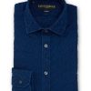 Menswear Favourbrook Shirts | Navy Alaric Helford Shirt