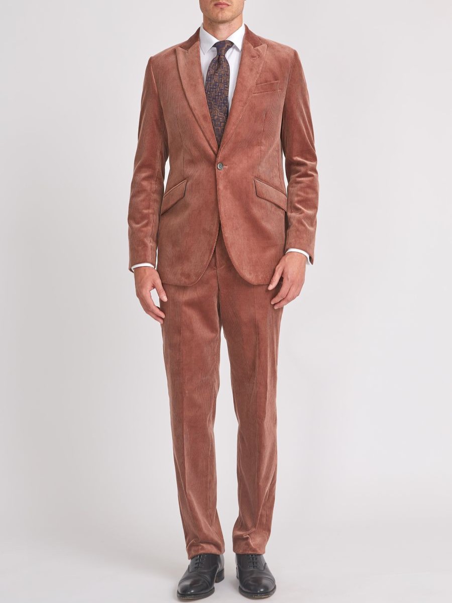 Menswear Favourbrook Suits | Dusk Pink Hatfield Newport Jacket