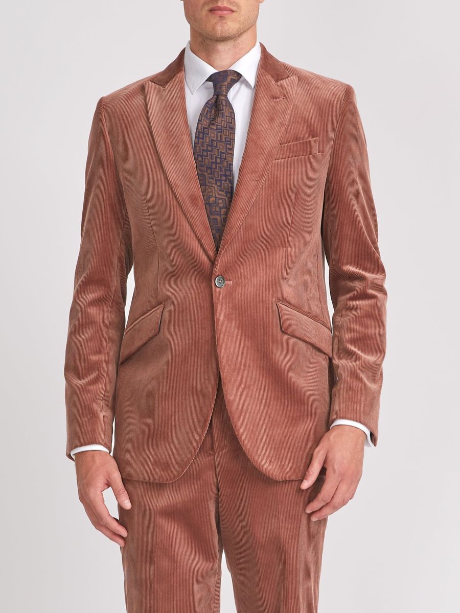 Menswear Favourbrook Suits | Dusk Pink Hatfield Newport Jacket