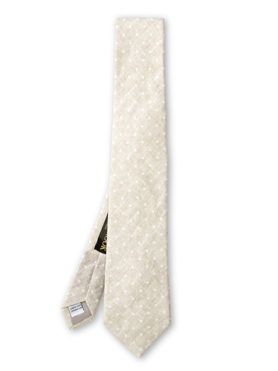 Menswear Favourbrook Ties | Natural Spot Milford Tie