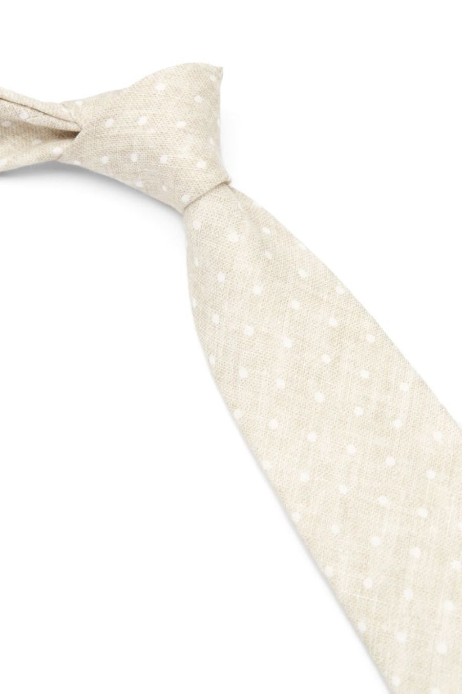 Menswear Favourbrook Ties | Natural Spot Milford Tie