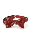 Menswear Favourbrook Bow Ties & Cummerbunds | Red Gold Bees Silk Bow Tie