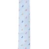 Menswear Favourbrook Ties | Pale Blue Butterfly Silk Tie