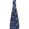 Menswear Favourbrook Scarves & Cravats | Blue Bourgainville Silk Cravat