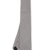 Menswear Favourbrook Ties | Grey Chester Herringbone Silk Tie