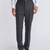 Menswear Favourbrook Suits | Charcoal Shaftsbury Cashmere Dress Trousers