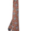 Menswear Favourbrook Ties | Rust Hoyland Silk Tie