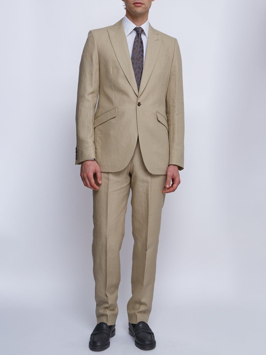 Menswear Favourbrook Suits | Stone Chester Ebury Jacket