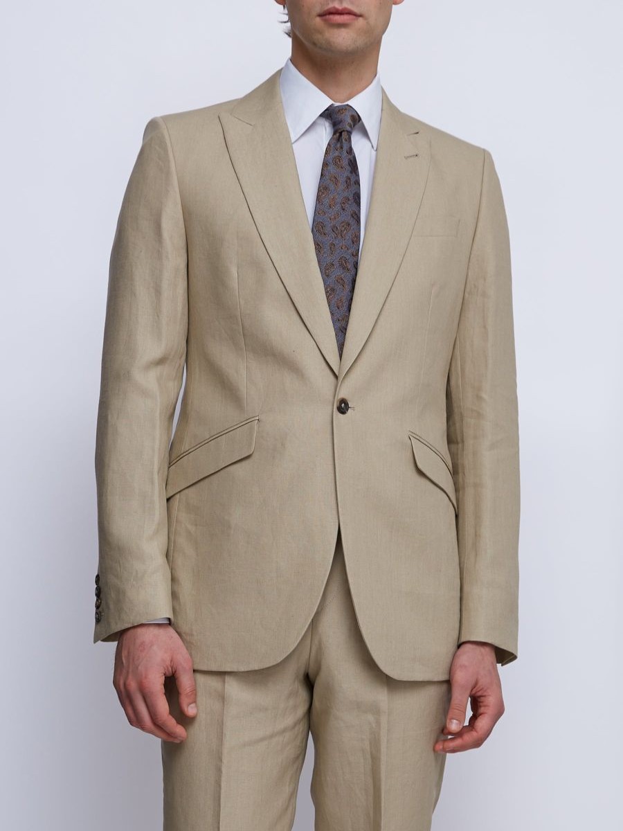 Menswear Favourbrook Suits | Stone Chester Ebury Jacket