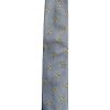 Menswear Favourbrook Ties | Powder Blue Gold Bees Silk Tie