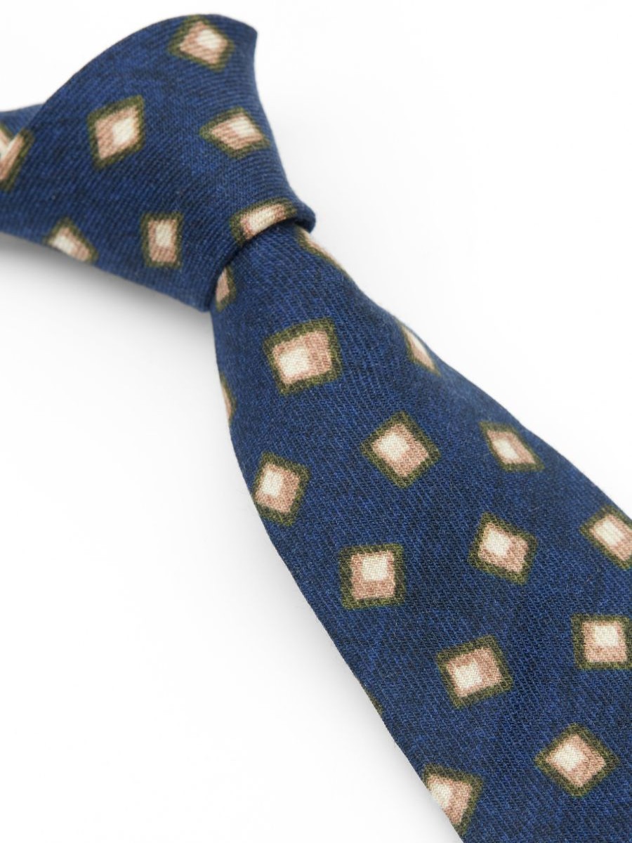 Menswear Favourbrook Ties | Navy Hepworth Tie