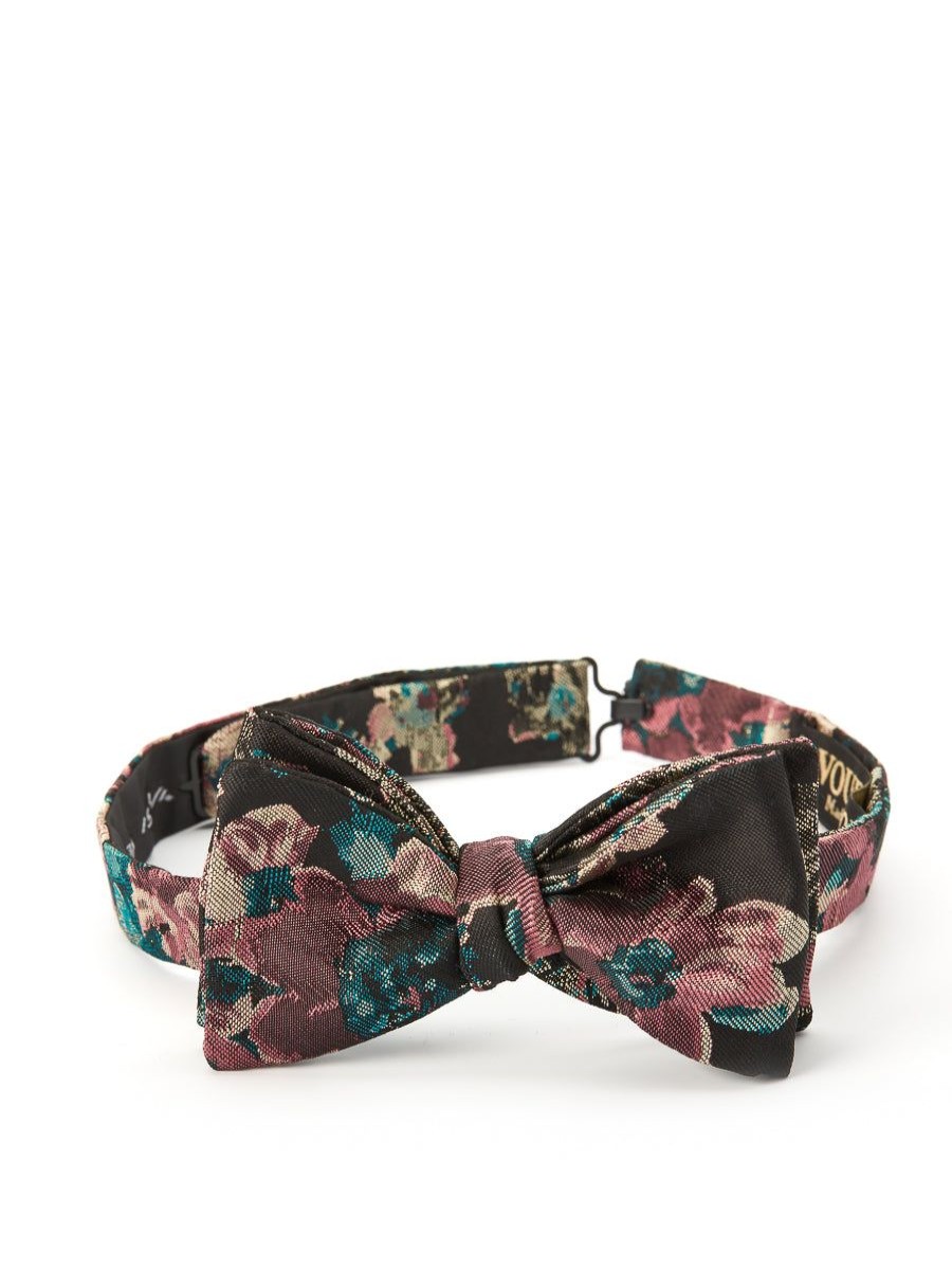 Menswear Favourbrook Bow Ties & Cummerbunds | Pink Chatsworth Silk Bow Tie