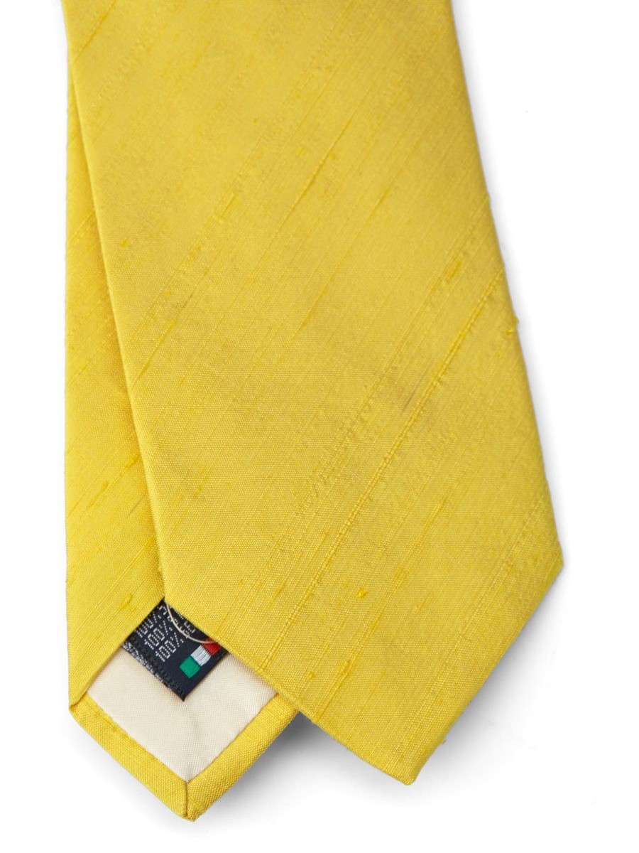 Menswear Favourbrook Ties | Sunflower Douppion Silk Tie